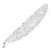 MONTANA SILVERSMITHS FEATHER SILVER RED WHITE BLUE - HATS ADD-ONS  - HF4059RWB