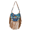 STS RANCHWEAR MOJAVE SKY DELLIE FRINGE - LADIES PURSES  - STS31829