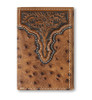 ARIAT TRIFOLD OSTRITCH PRINT FLORAL - ACCESSORIES WALLET  - A3553202