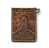ARIAT BIFOLD MONEY CLIP OSTRICH - ACCESSORIES WALLET  - A3553302