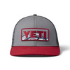 YETI BASS BADGE GRAY RUST CAP - HATS CAP  - 21023003922