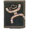 HOOEY BIFOLD BLACK WITH LAKOTA PRINT - ACCESSORIES WALLET  - HFW018-BK