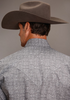 STETSON SHADOW MEDALLION SNAP GREY - MENS SHIRT  - 11-001-0425-4006GY
