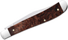 CASE MAPLE BURL SMOOTH TRAPPER - ACC KNIVES  - 64063