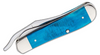 CASE SAWCUT JIG CARIBBEAN BLUE - ACC KNIVES  - 25589