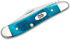CASE SAWCUT CARIBBEAN BLUE PEANUT - ACC KNIVES  - 25596