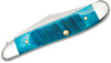 CASE SAWCUT CARIBBEAN BLUE PEANUT - ACC KNIVES  - 25596