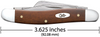 CASE MEDIUM STOCKMAN CHESTNUT BONE - ACC KNIVES  - 28701