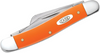 CASE MEDIUM STOCKMAN SMOOTH ORANGE - ACC KNIVES  - 80509