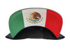 EL VIKINGO BLUTH SOY MEXA BLACK MEXICO FLAG - HATS CAP  - SOY MEXA BLACK