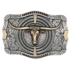 MONTANA SILVERSMITHS ROPIN’ READY LONGHORN - ACC BUCKLE  - A930