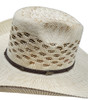 JUSTIN  BR BARRET 4 1/2 IVBROWNS - HAT STRAWS  - JS4714BART44