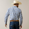ARIAT PRO TEAM DEACON FITTED BLUE - MENS SHIRT  - 10044913