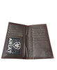 ARIAT A.RODEO BULL HIDE BROWN - ACCESSORIES WALLET  - A3554302