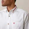 ARIAT TEAM LOGO TWILL MEXICO WHITE - MENS SHIRT COR - 10040911