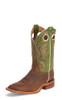 JUSTIN  AUSTIN COGNAC - BOOT MENS WORK - BR307