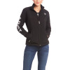 ARIAT NEW TEAM SOFTSHELL BLACK WHITE - LADIES JACKET COR - 10019206