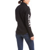 ARIAT NEW TEAM SOFTSHELL BLACK WHITE - LADIES JACKET COR - 10019206