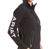 ARIAT NEW TEAM SOFTSHELL BLACK WHITE - LADIES JACKET COR - 10019206