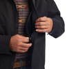 ARIAT GRIZZLY CANVAS BLACK - MENS JACKET COR - 10041631