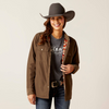 ARIAT DILON SHIRT JACKET CANTEEN - LADIES JACKET  - 10046251