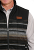 CINCH BROWN REVERSIBLE QUILTED VEST - MEN VESTS  - MWV1576003