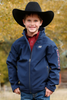 CINCH NAVY BONDED SERAPE TEAM LOGO - KIDS BOYS JACKET - MWJ5070004