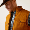 ARIAT GRIZZLY 2.0 CANVAS CHESTNUT - MEN VESTS  - 10046386