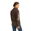 ARIAT TEAM LOGO BROWN COFFEE BEAN - LADIES JACKET  - 10037395