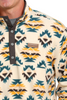 CINCH CREAM AZTEC FLEECE PULLOVER - MEN SWEATER  - MWK1514020