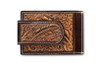 ARIAT MONEY CLIP FEATHER EMBOSSED - ACCESSORIES WALLET  - A3557802