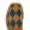 HORSE POWER PATCHWORK TURQUOISE - BOOT KIDS BOYS - K-1055