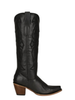 CORRAL BLACK TALL TOP SNIP TOE - BOOT LADIES  - Z5075