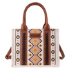 WRANGLER SOUTHWESTERN CANVAS COFFEE - LADIES PURSES  - WG2202-8120SCF
