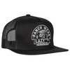 LAZY J RANCH WEAR BLACK PATCH LOGO - HATS CAP  - BLKBLK4ARR