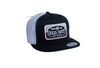 RED DIRT ROAM FREE BLACK WHITE 5 PANEL - HATS CAP  - RDHC136