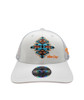 LOST CALF GEM WHITE FLAT - HATS CAP  - GEM WHITE FLAT