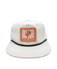 CACTUS ALLEY WHITE WITH WHAT A PATCH - HATS CAP  - WHAT A CHICKEN