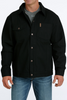 CINCH BLACK CANVAS RANCH COAT - MENS JACKET  - MWJ1598001