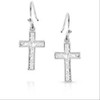 MONTANA SILVERSMITHS HEARTFELT FAITH CROSS - ACCESSORIES JEWELRY EARRINGS - ER5699