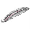 MONTANA SILVERSMITHS TOUGH ENOUGH PINK FEATHER - HATS ADD-ONS  - HF4210TWP