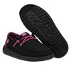 HEY DUDE WENDY YOUTH GEO BLACK HOT PINK - FOOTWEAR KIDS  - 40443-02T