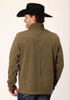 STETSON BROWN KNIT PULLOVER - MEN SWEATER  - 11-014-0120-6072BR