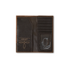 ARIAT YOUTH RODEO ROUND CONCH BROWN - ACCESSORIES WALLET  - A3551302