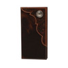 ARIAT YOUTH RODEO ROUND CONCH BROWN - ACCESSORIES WALLET  - A3551302
