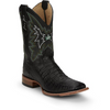 JUSTIN  HAGGARD BLACK CAIMAN - BOOT MENS WESTERN - GR5705