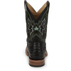 JUSTIN  HAGGARD BLACK CAIMAN - BOOT MENS WESTERN - GR5705