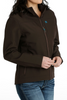 CINCH BROWN BONDED CONCEALED CARRY - LADIES JACKET  - MAJ9848002