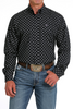 CINCH BLACK DIAMOND PRINT - MENS SHIRT  - MTW1105646