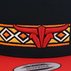TORO BULL BLACK WHITE & RED TRUCKER - HATS CAP  - NAVAJO RED FLAT